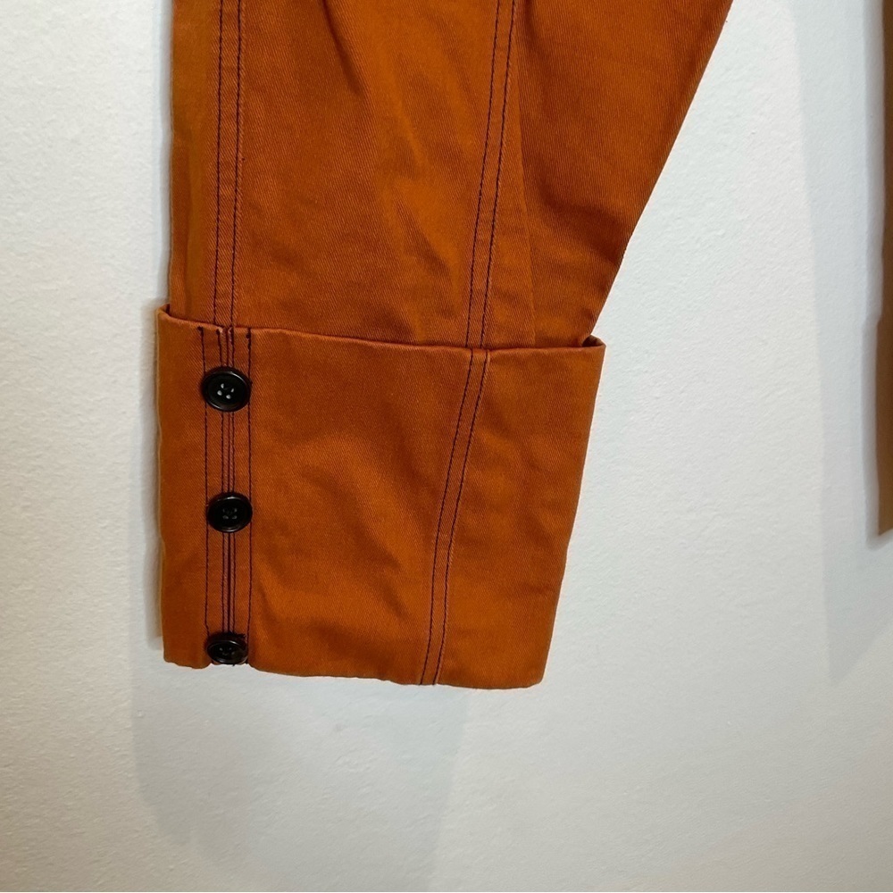 Proenza Schouler Belted Straight Pants in Cuffs Size 0 XSmall - Picture 6 of 16